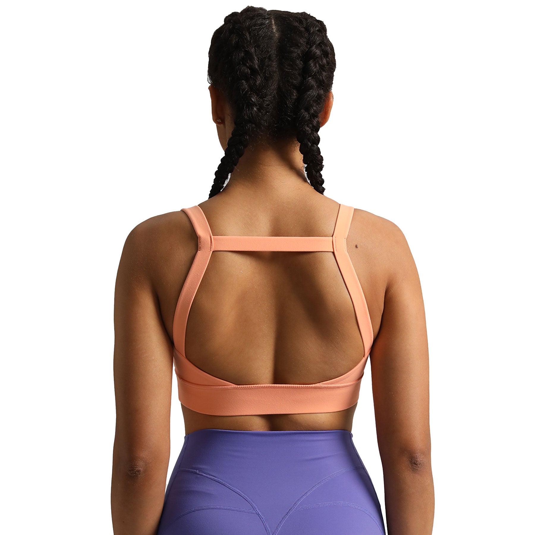 Aoxjox Tube top thick strap open back Bras