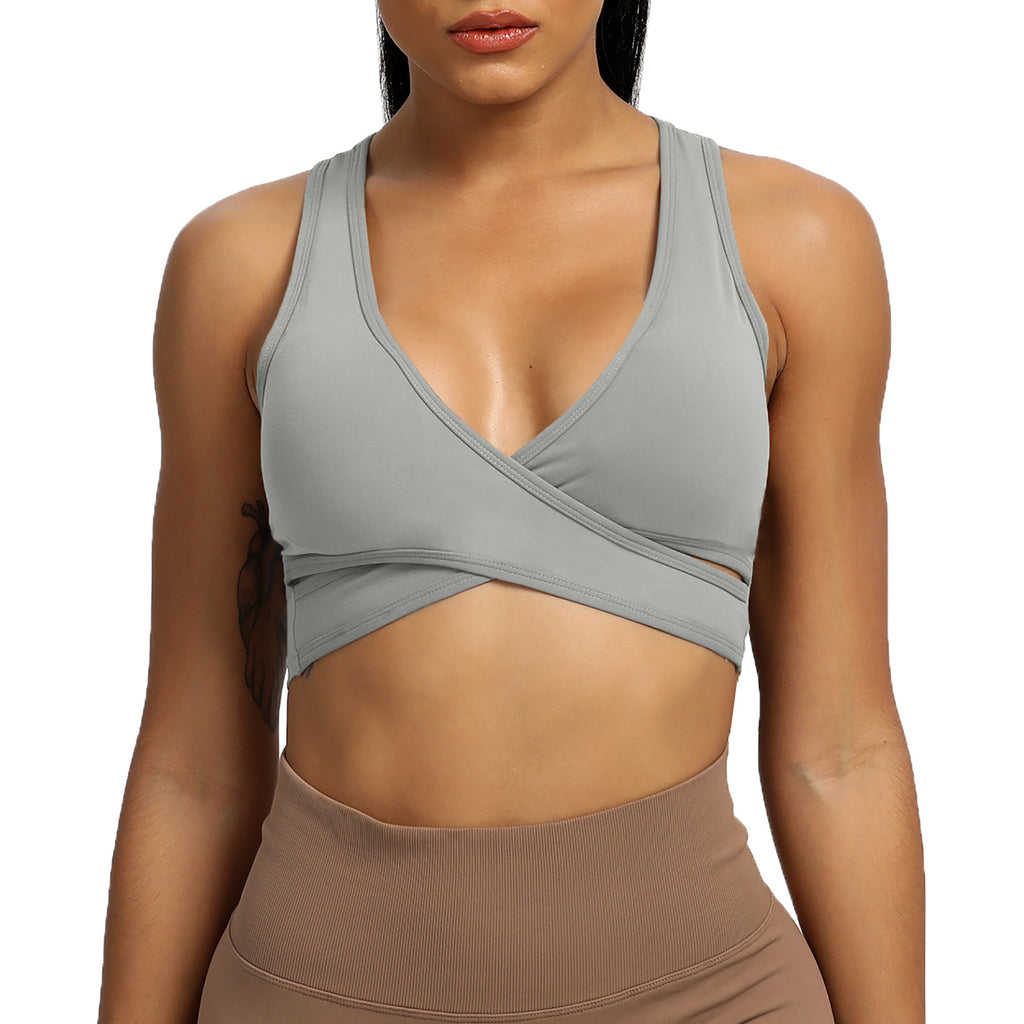 Aoxjox "Viviana" Wrap Racer Back Bra