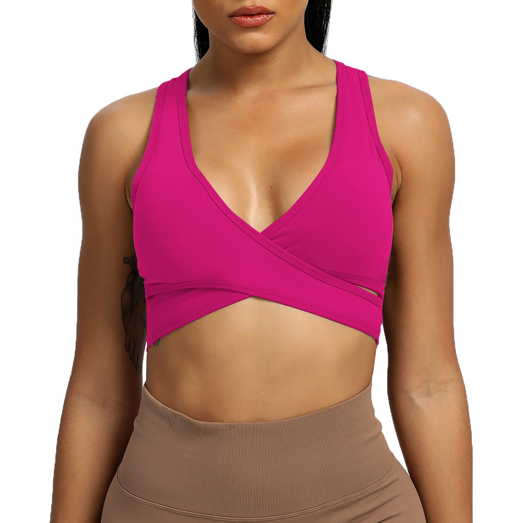 Aoxjox "Viviana" Wrap Racer Back Bra
