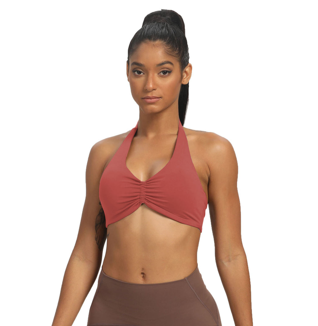 Aoxjox "Taylor" Ruched halterneck Bra