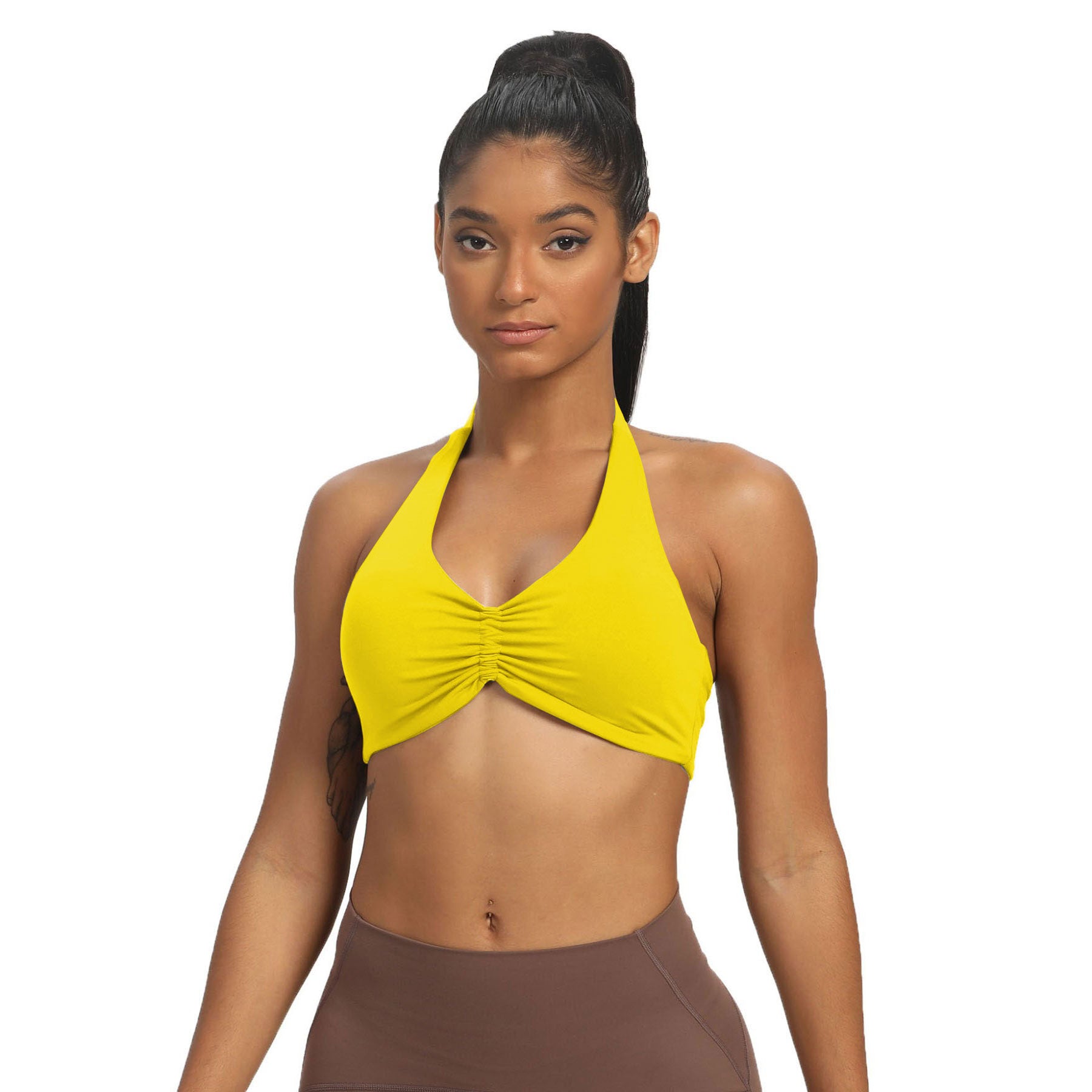 Aoxjox "Taylor" Ruched halterneck Bra
