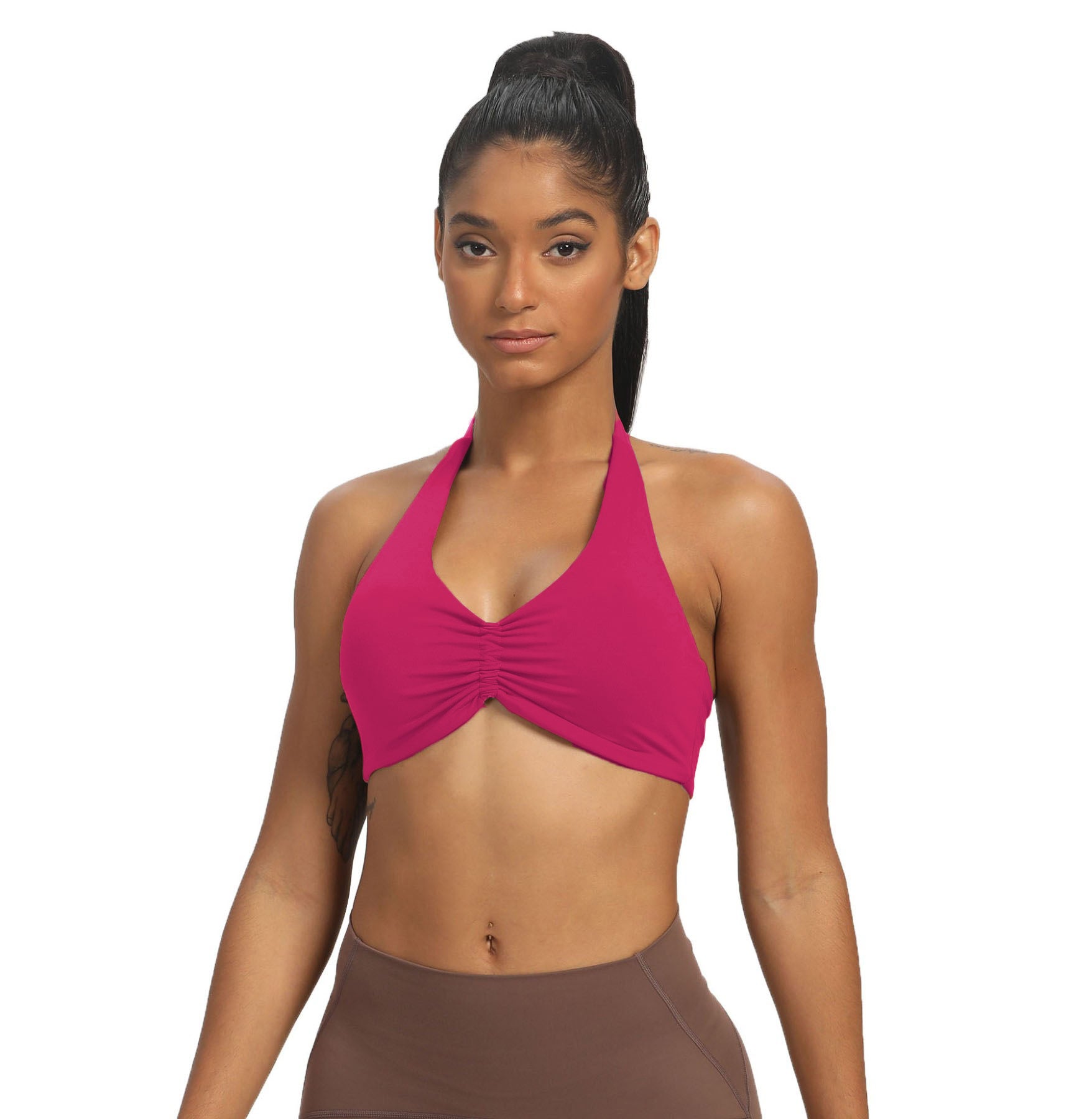 Aoxjox "Taylor" Ruched halterneck Bra