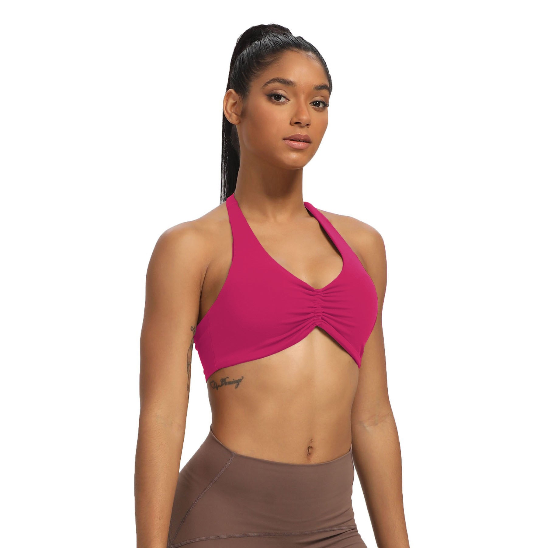Aoxjox "Taylor" Ruched halterneck Bra