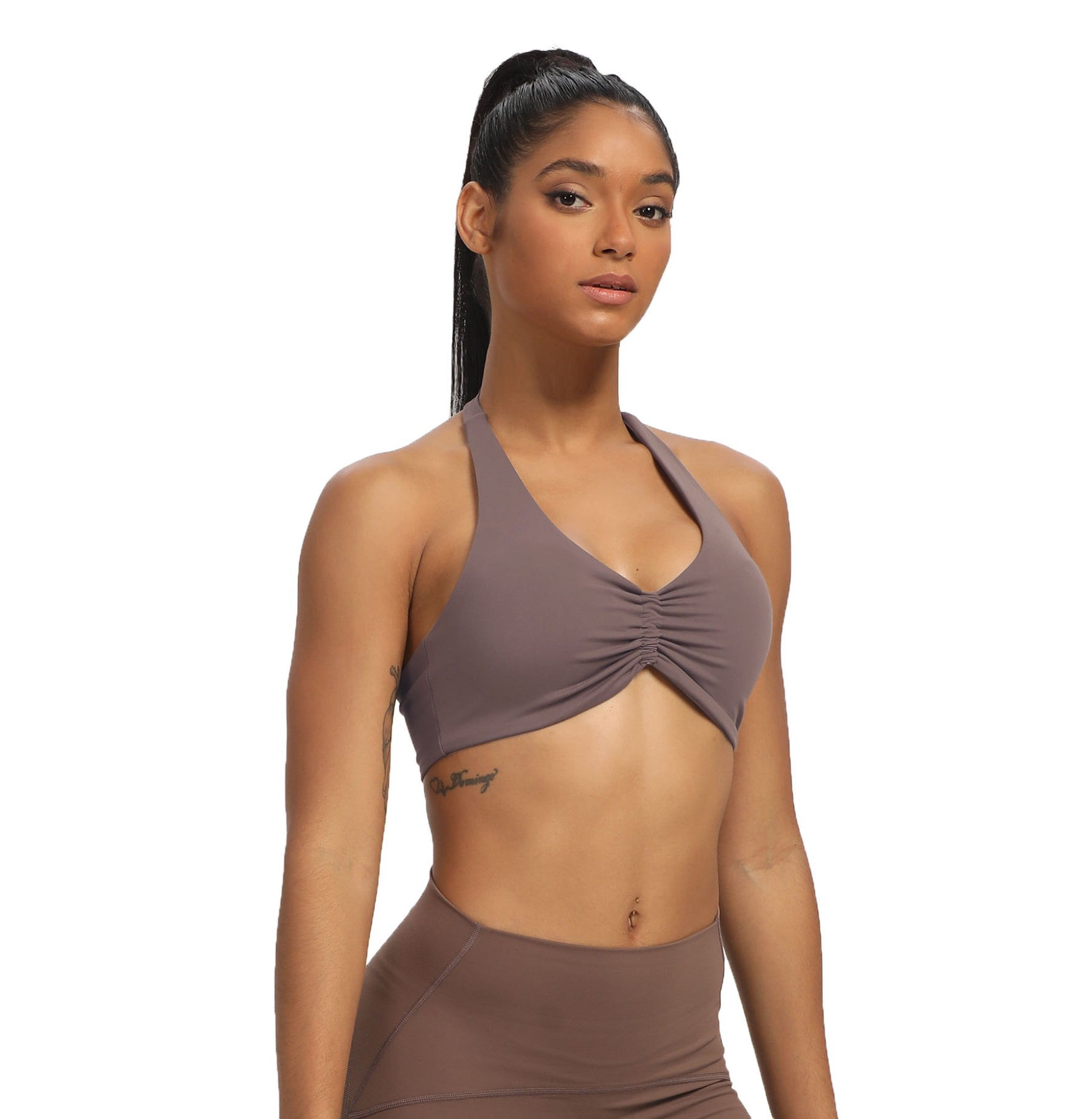 Aoxjox "Taylor" Ruched halterneck Bra