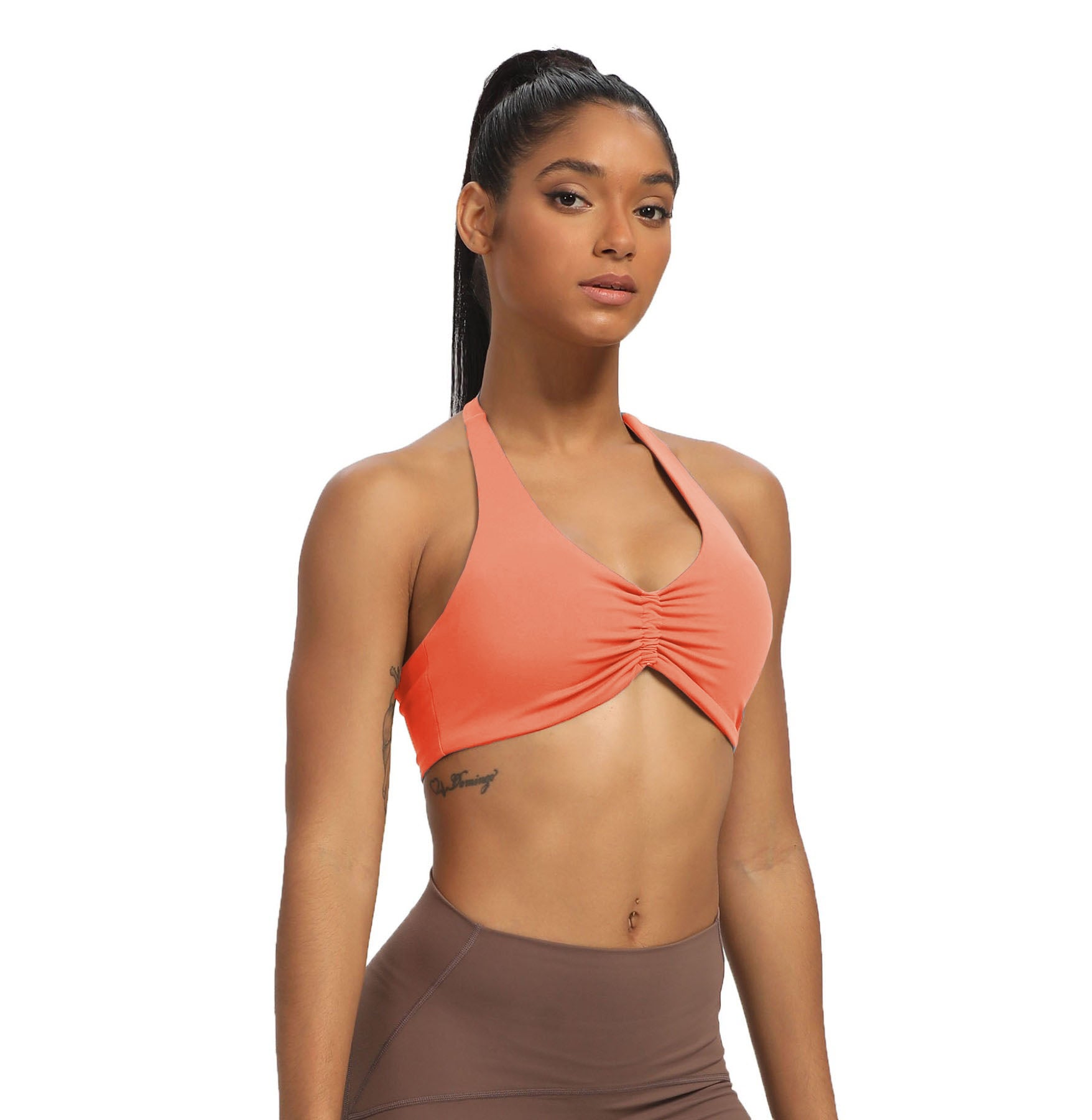 Aoxjox "Taylor" Ruched halterneck Bra