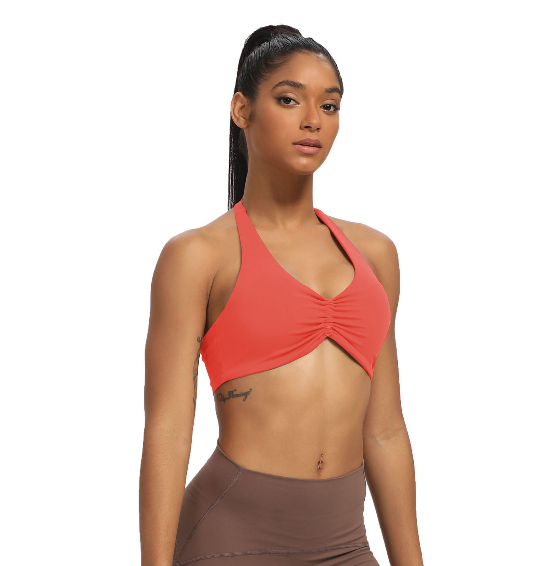 Aoxjox "Taylor" Ruched halterneck Bra