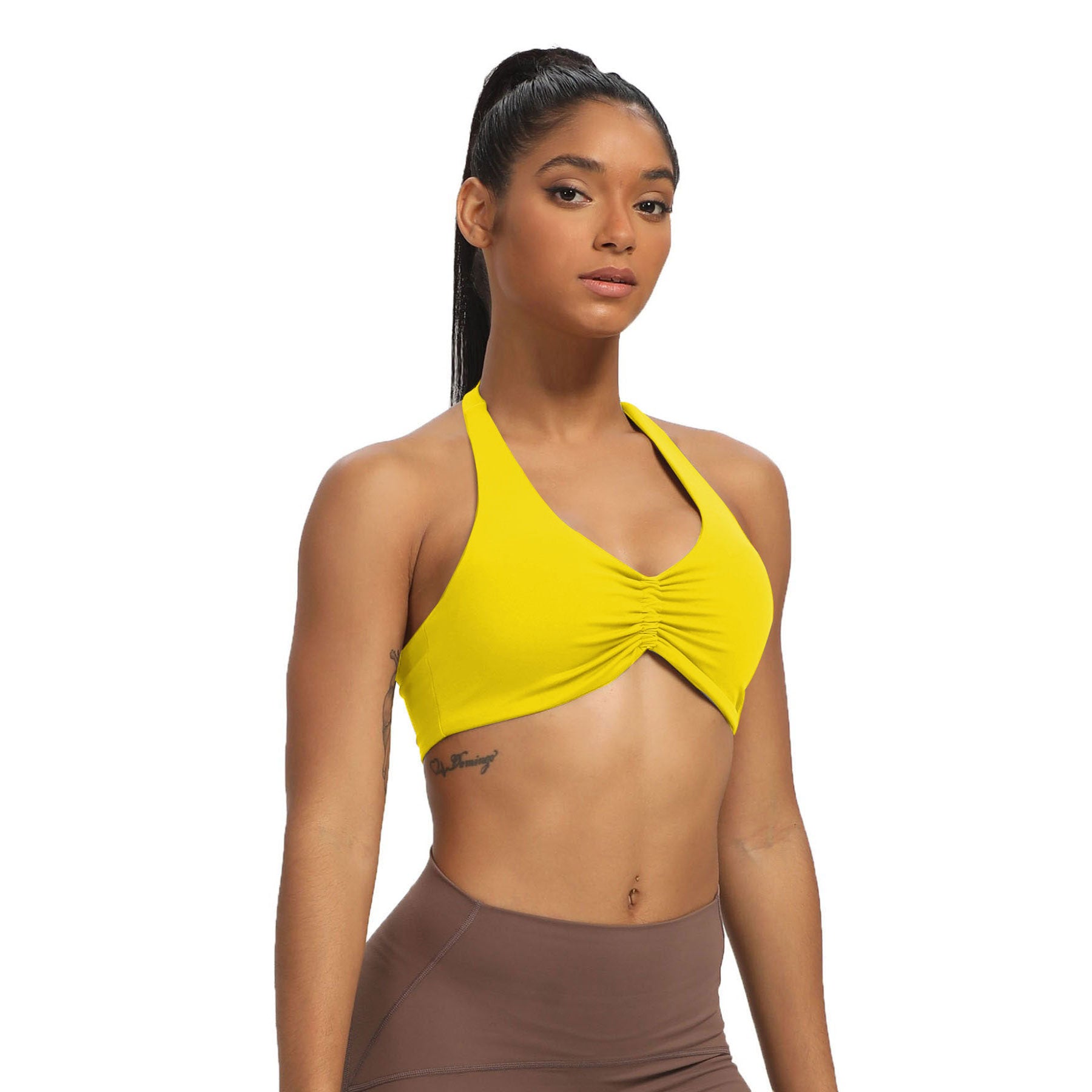 Aoxjox "Taylor" Ruched halterneck Bra