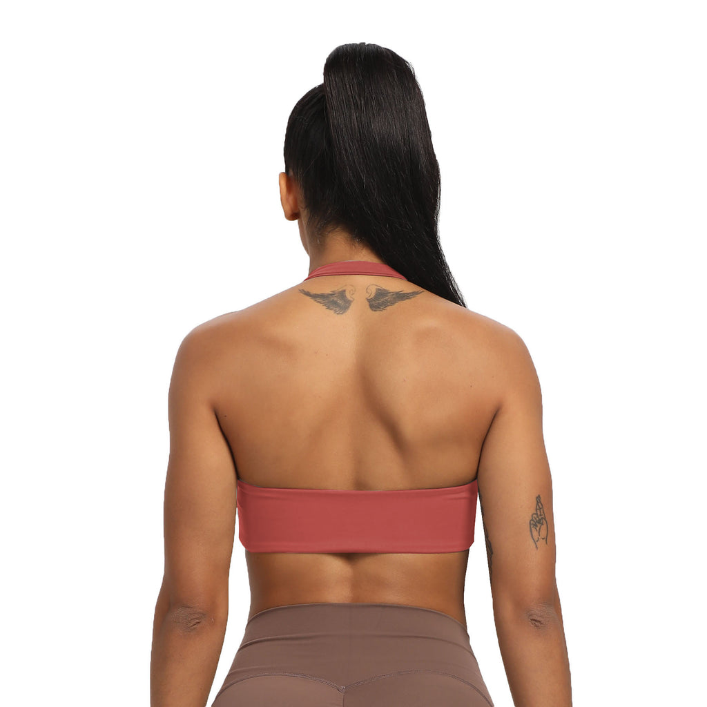 Aoxjox "Taylor" Ruched halterneck Bra