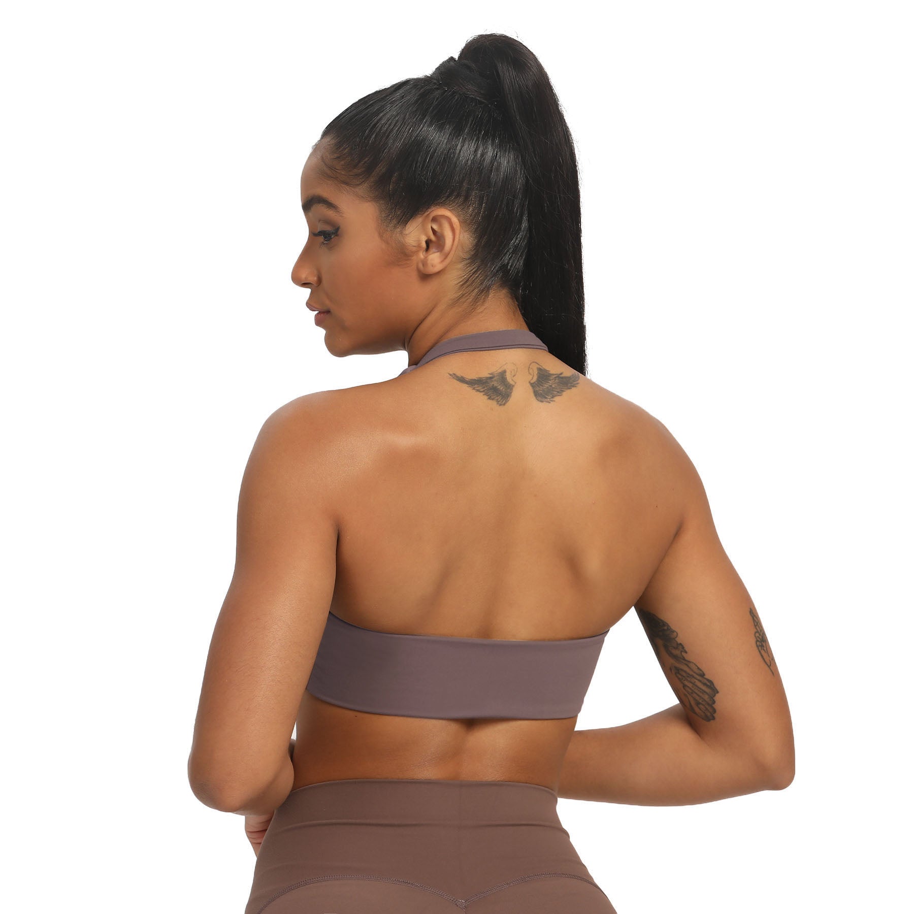 Aoxjox "Taylor" Ruched halterneck Bra