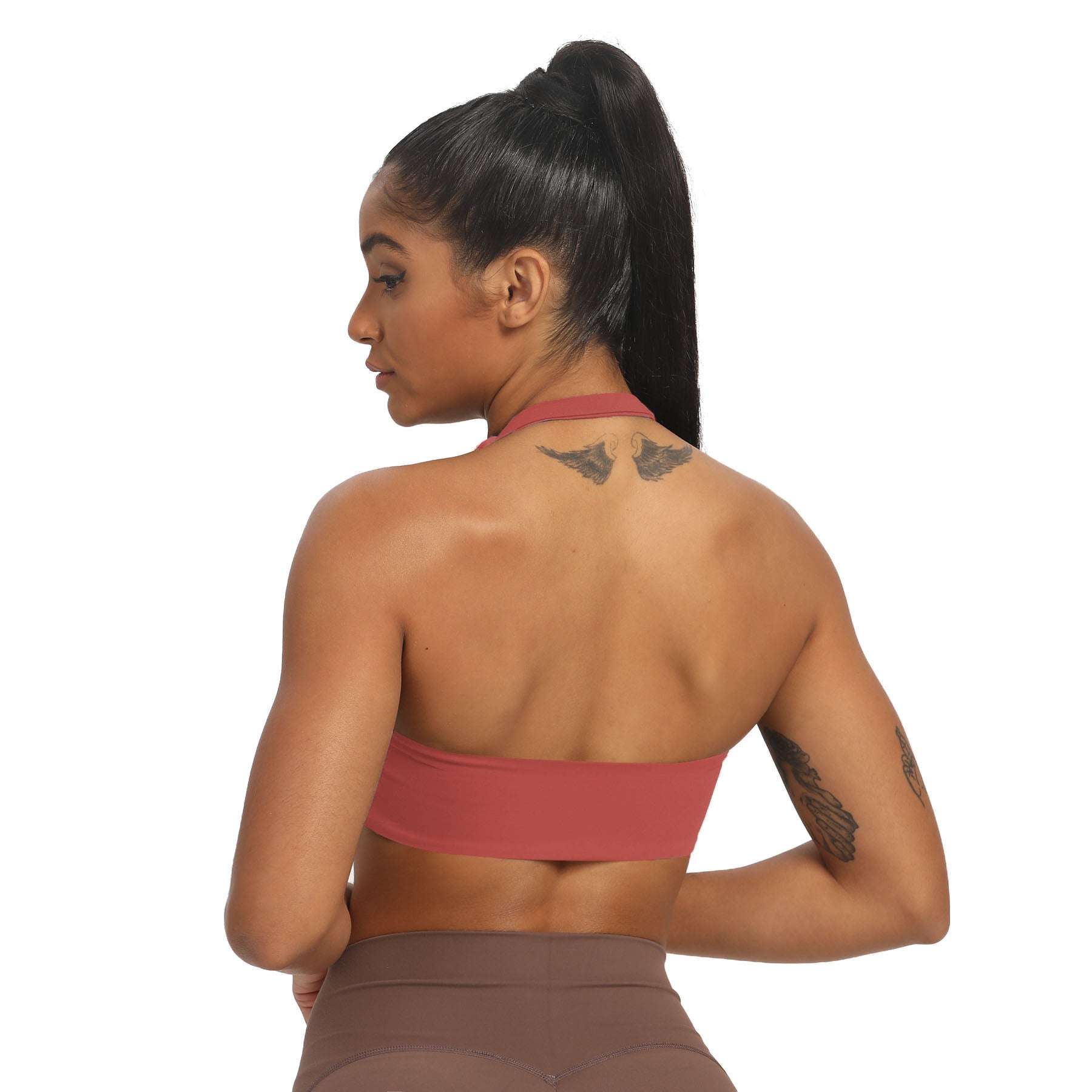 Aoxjox "Taylor" Ruched halterneck Bra