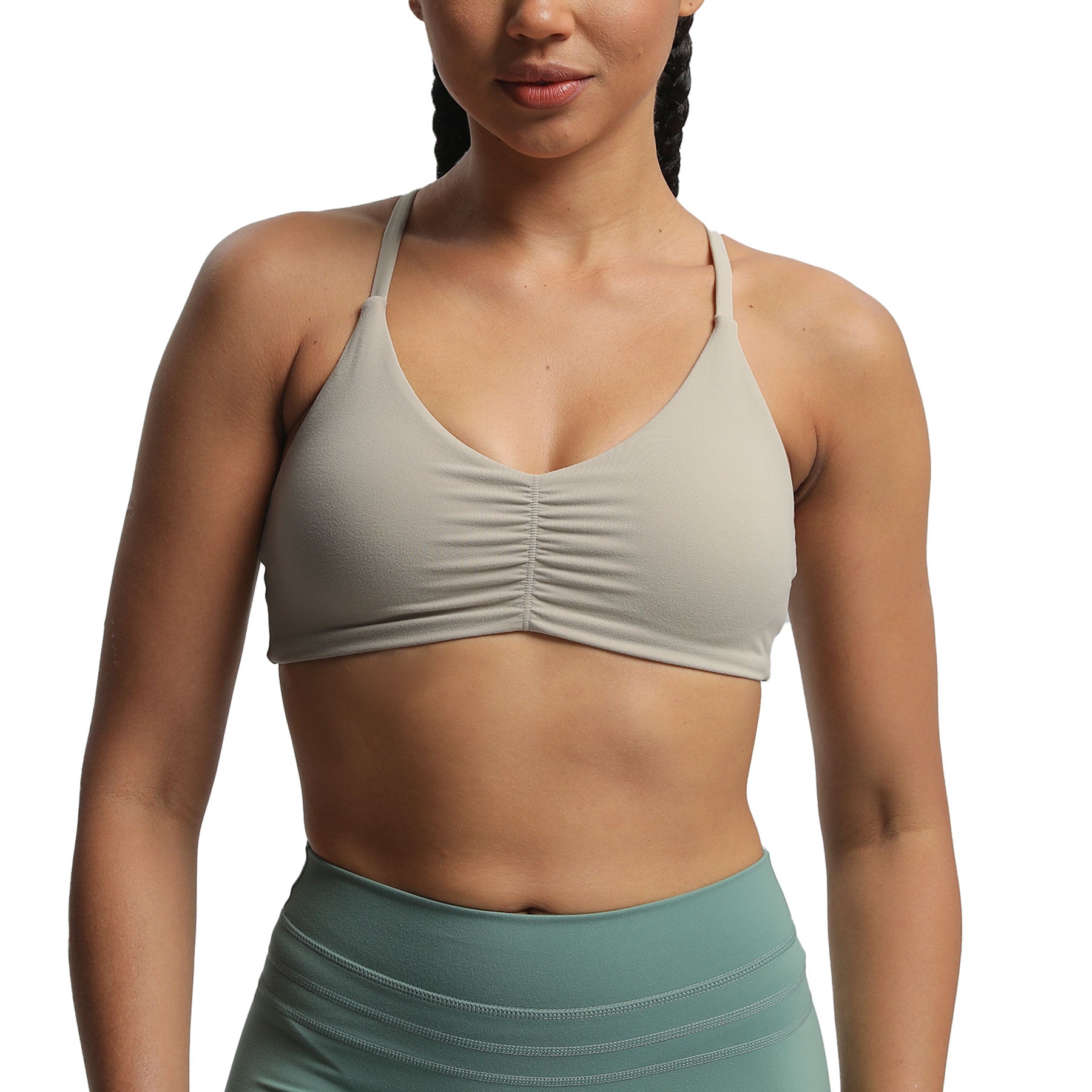 Aoxjox "Molly" Ruched  Adjustable Bra