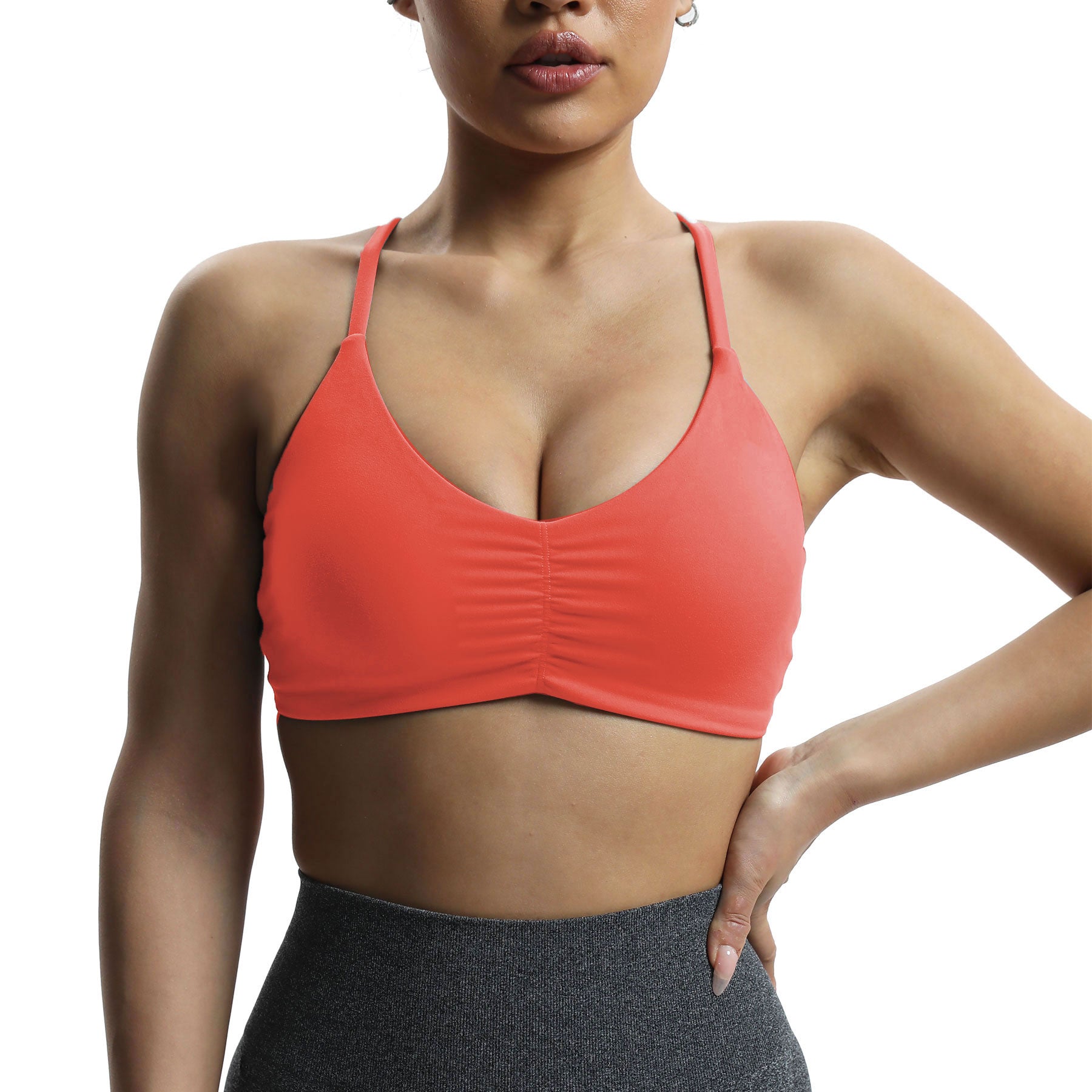 Aoxjox "Molly" Ruched  Adjustable Bra