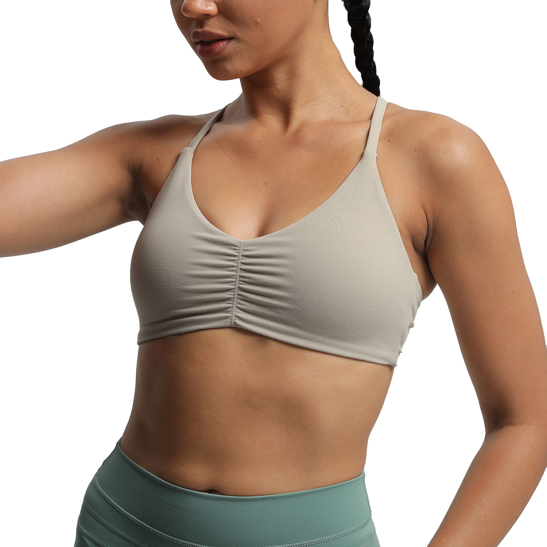 Aoxjox "Molly" Ruched  Adjustable Bra
