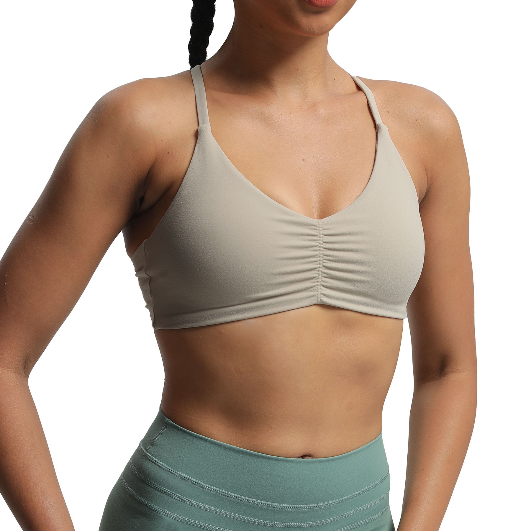 Aoxjox "Molly" Ruched  Adjustable Bra