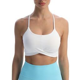 Softlyzero™ Airy Low Support Deep V Neck Backless Removable Strap Cool  Touch Casual Sports Bra