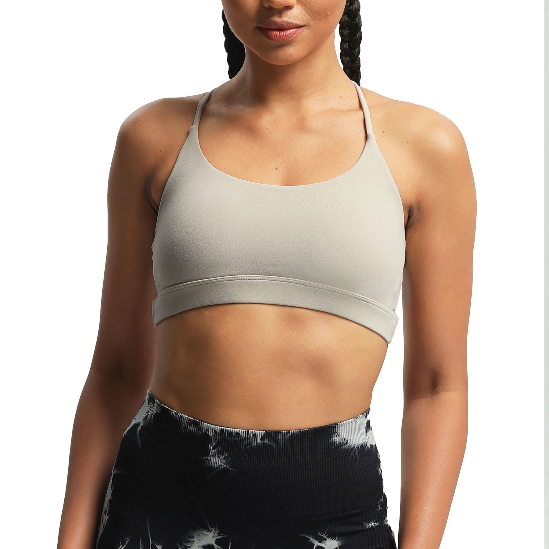 Aoxjox "Julie" Double Buckle Crossover Bra