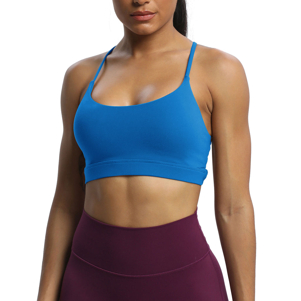 Aoxjox "Julie" Double Buckle Crossover Bra