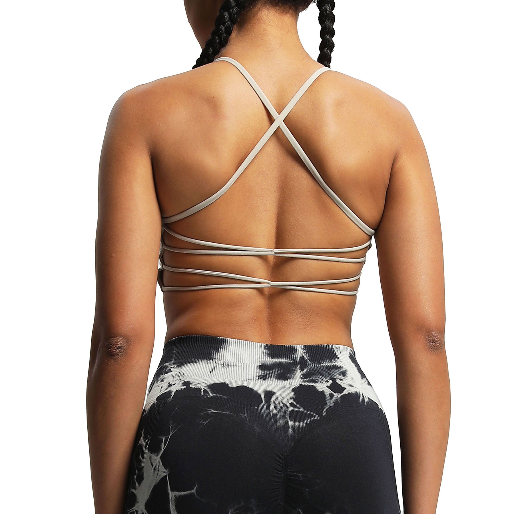 Aoxjox "Julie" Double Buckle Crossover Bra
