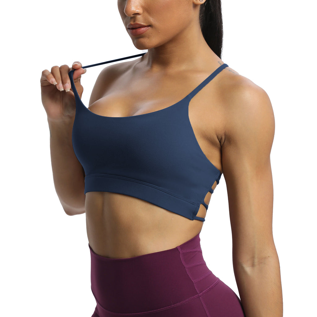 Aoxjox "Julie" Double Buckle Crossover Bra