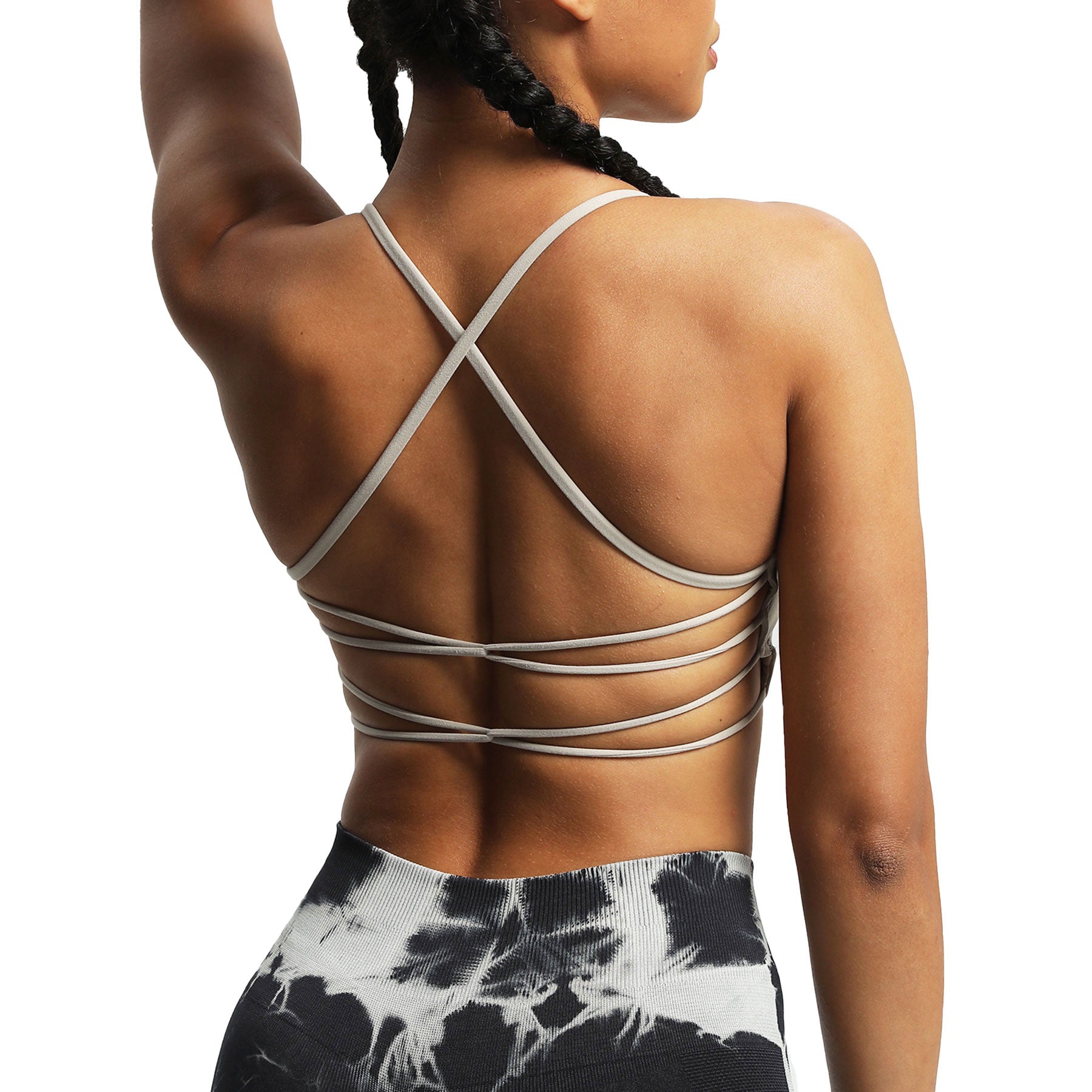 Aoxjox "Julie" Double Buckle Crossover Bra