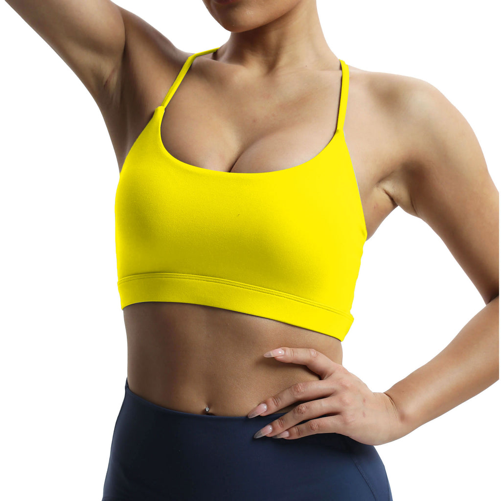 Aoxjox "Julie" Double Buckle Crossover Bra