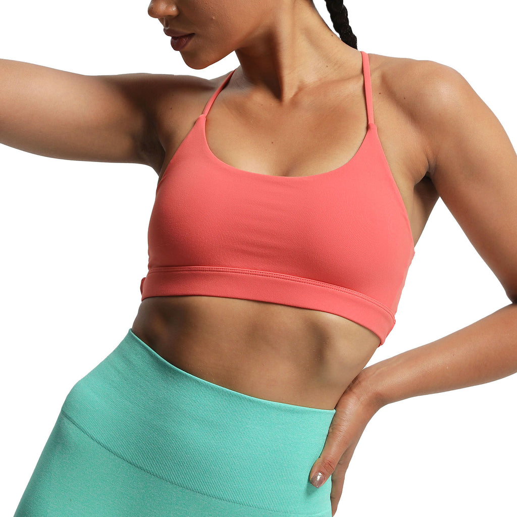 Aoxjox "Julie" Double Buckle Crossover Bra