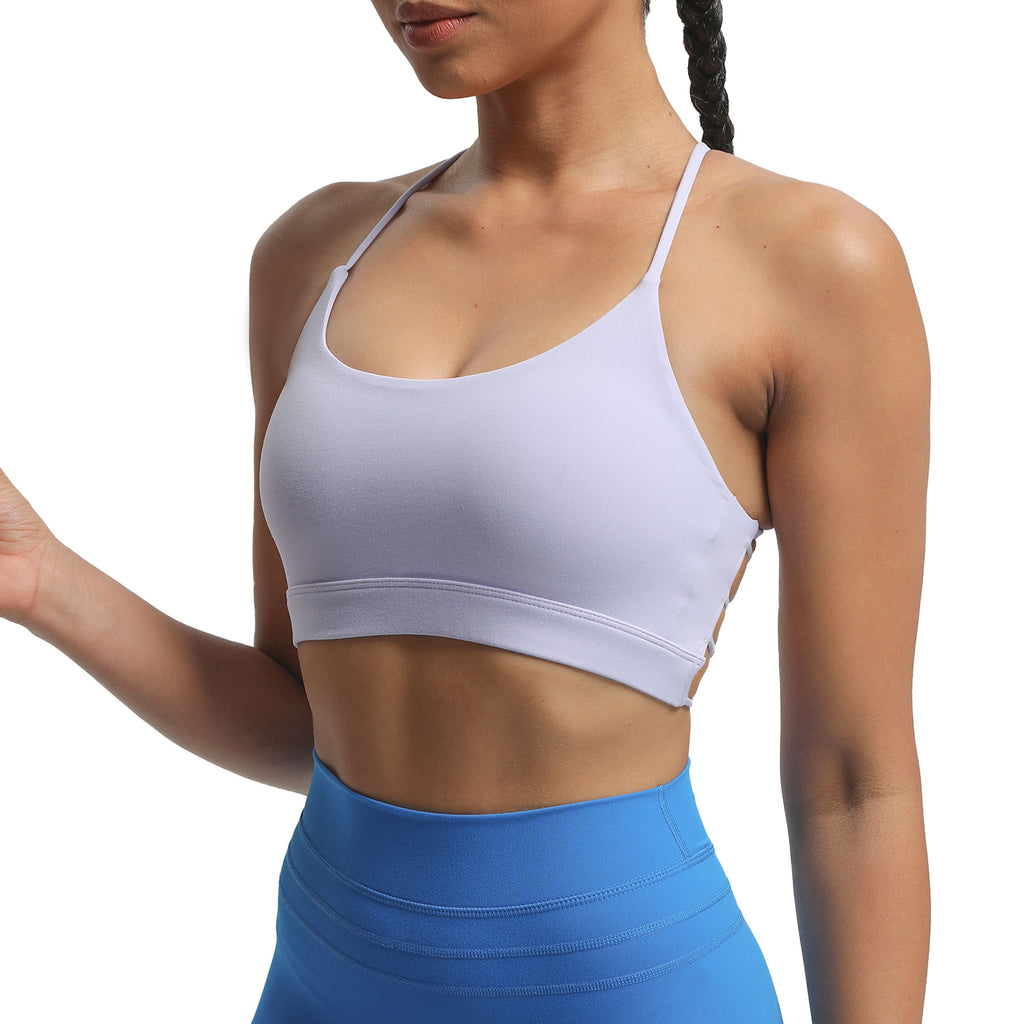 Aoxjox "Julie" Double Buckle Crossover Bra