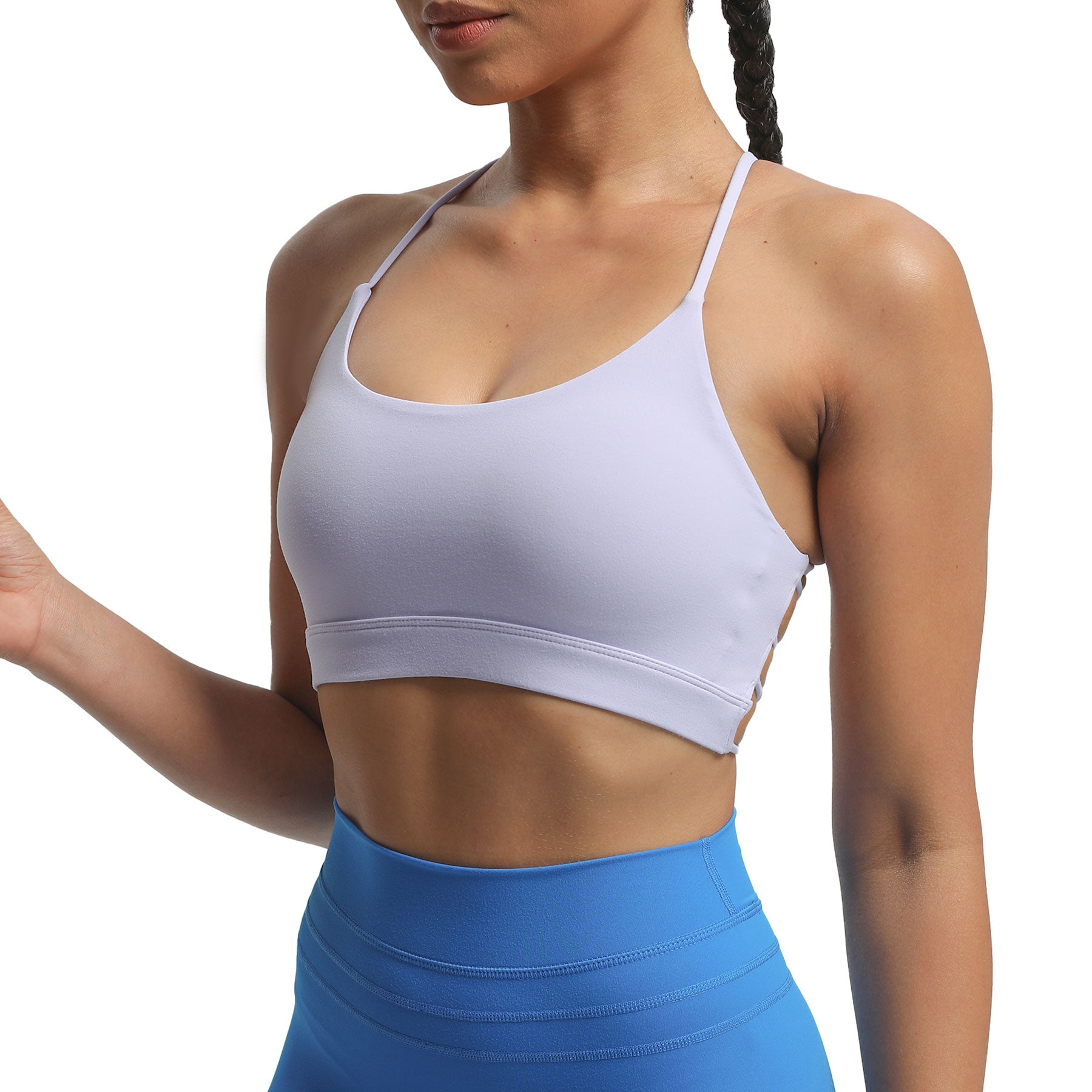 Aoxjox "Julie" Double Buckle Crossover Bra