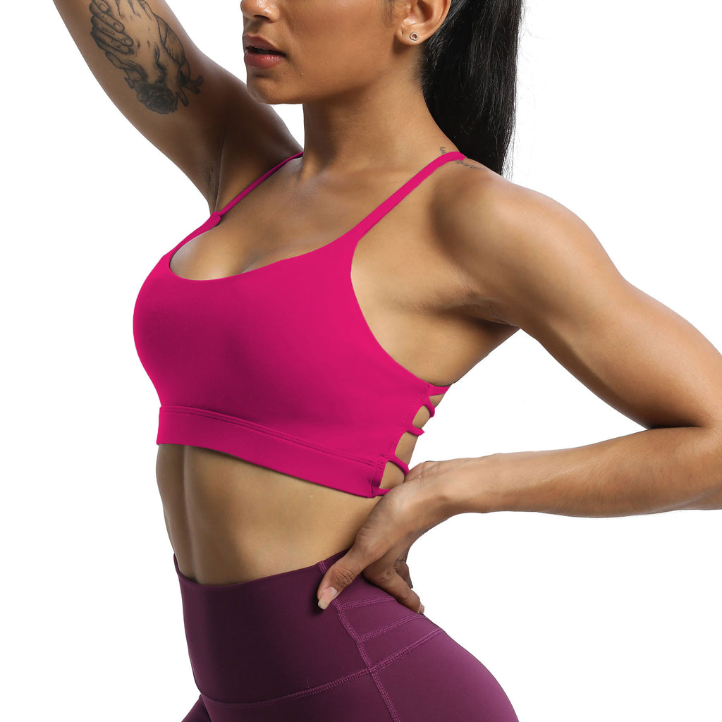 Aoxjox "Julie" Double Buckle Crossover Bra