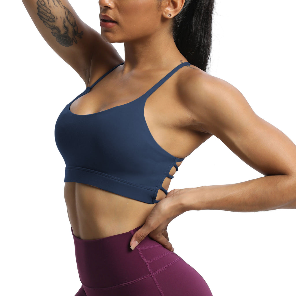 Aoxjox "Julie" Double Buckle Crossover Bra