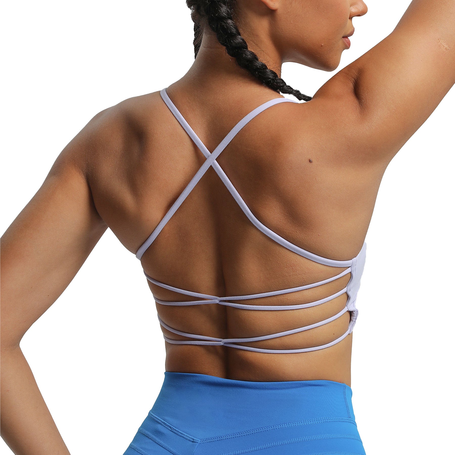 Aoxjox "Julie" Double Buckle Crossover Bra