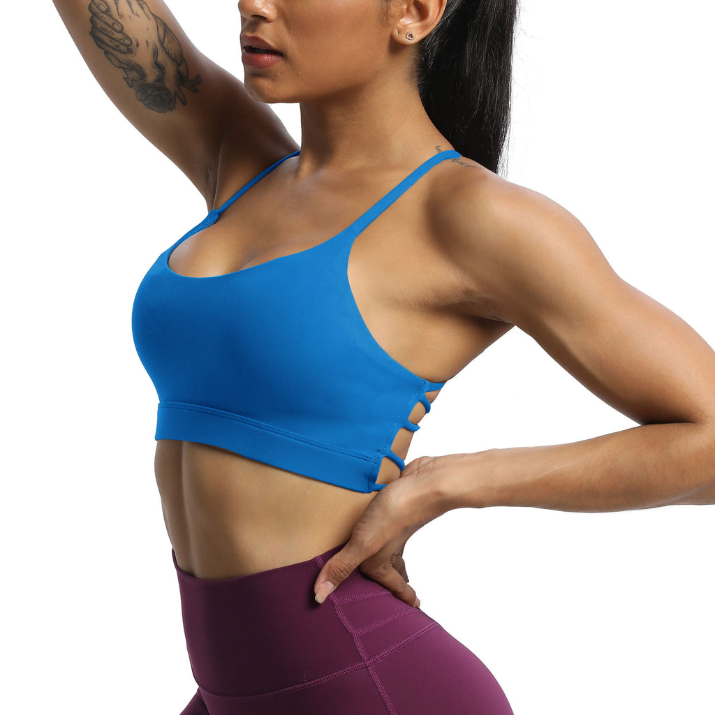 Aoxjox "Julie" Double Buckle Crossover Bra