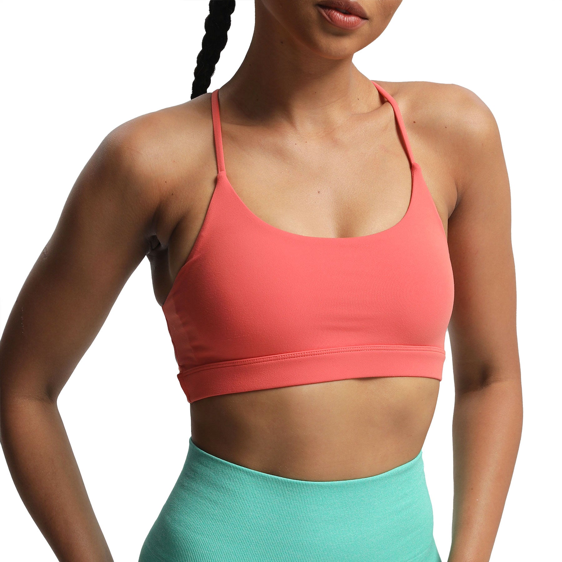 Aoxjox "Julie" Double Buckle Crossover Bra