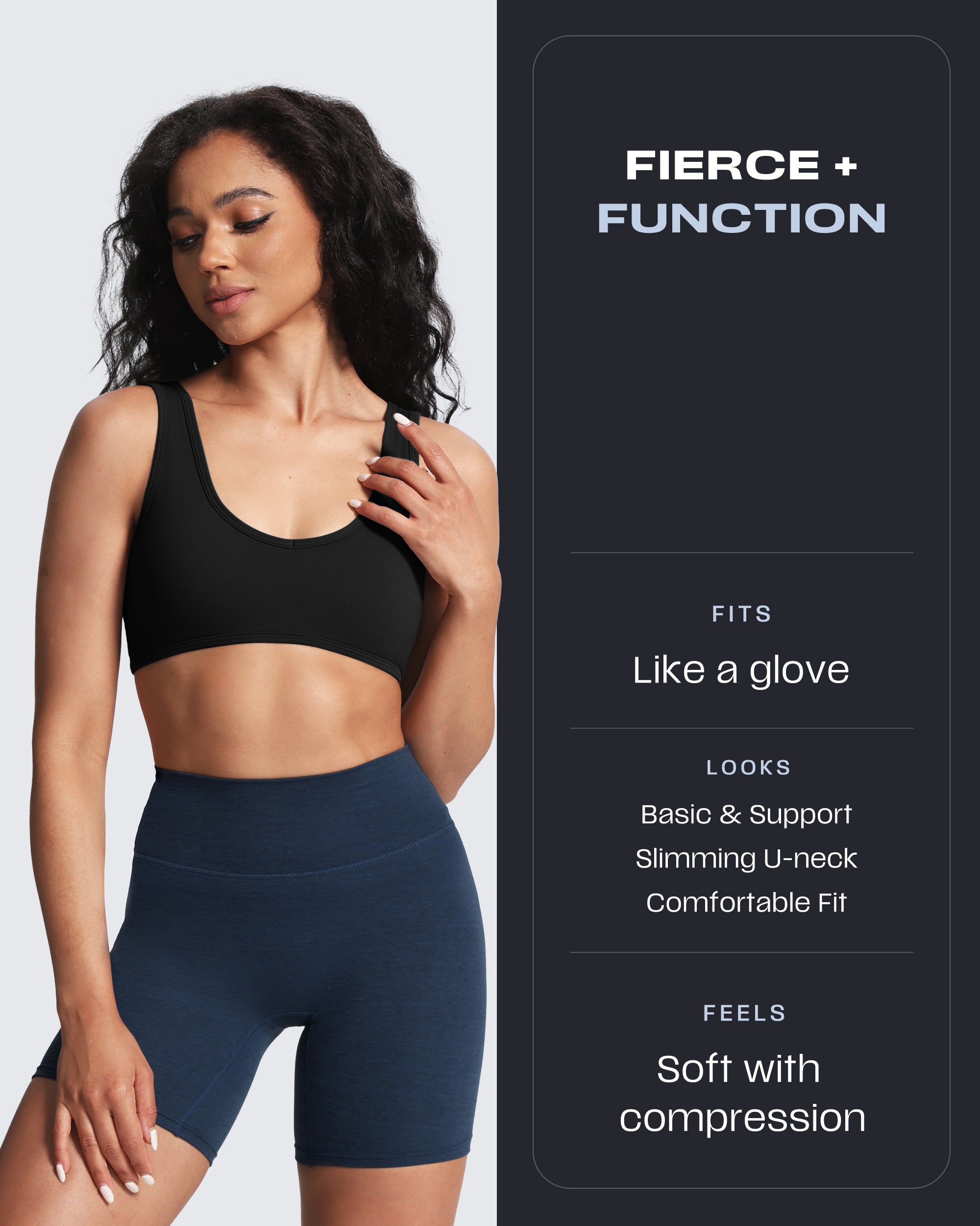 Aoxjox "Basic Baddie" Sports Bra