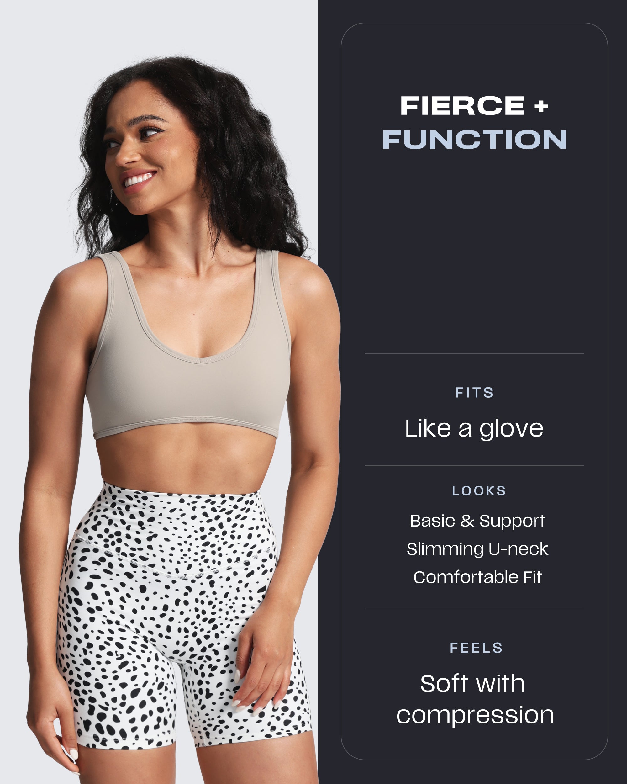 Aoxjox "Basic Baddie" Sports Bra
