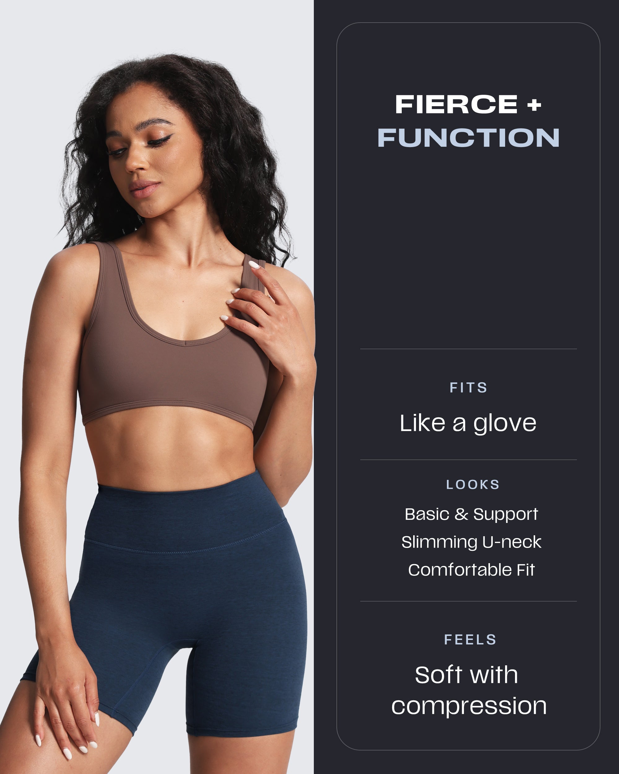 Aoxjox "Basic Baddie" Sports Bra