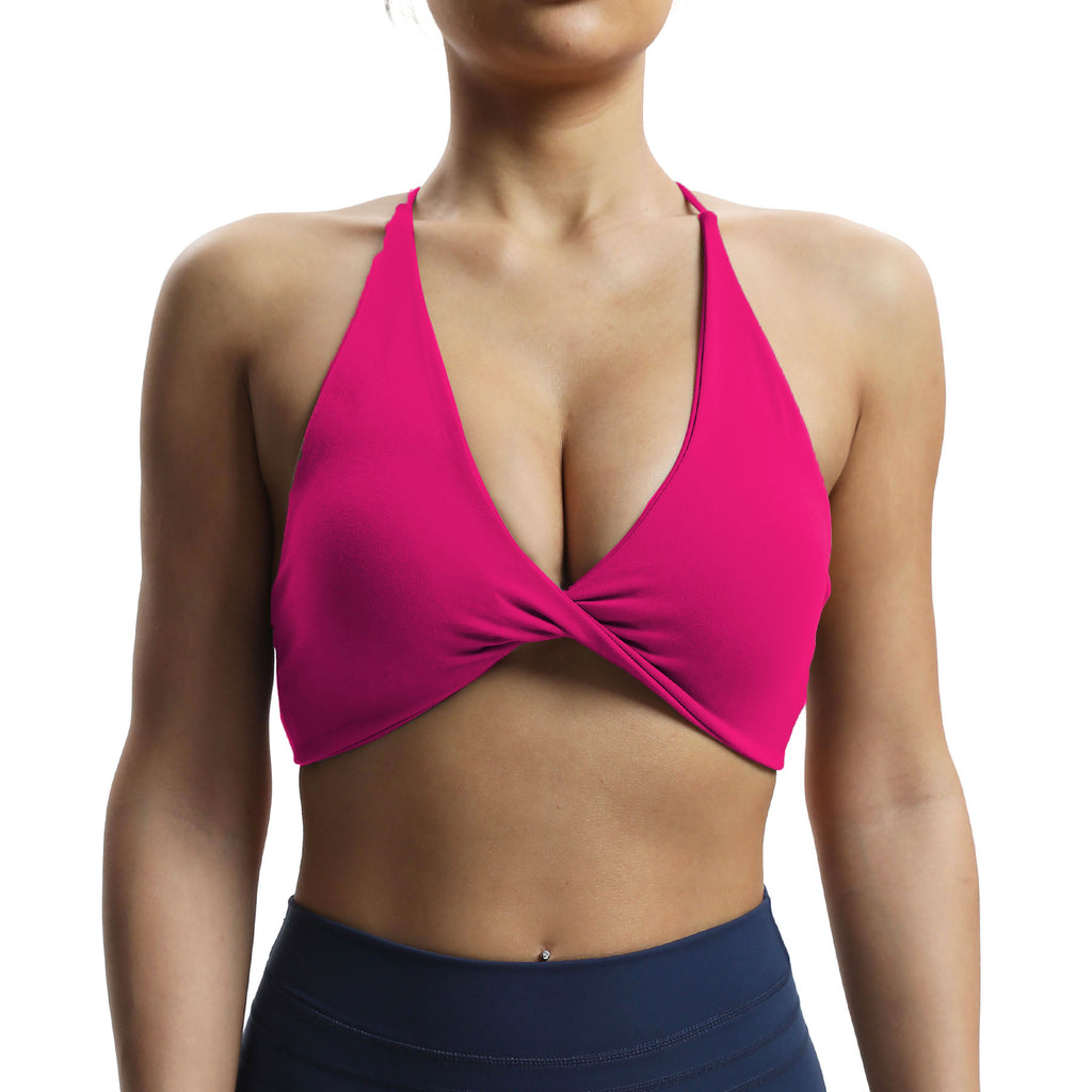 Aoxjox "Veronica" Twist Cross-Back Bra