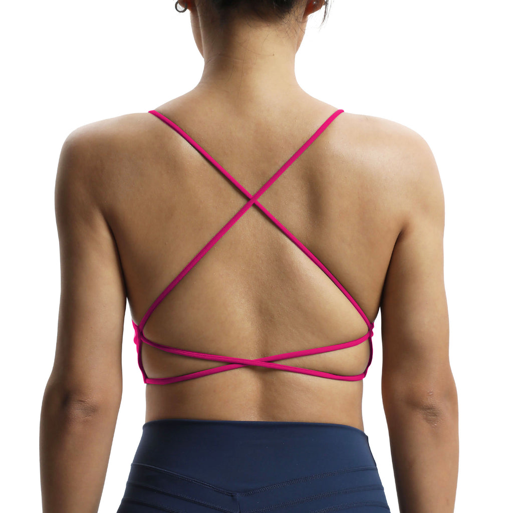 Aoxjox "Veronica" Twist Cross-Back Bra