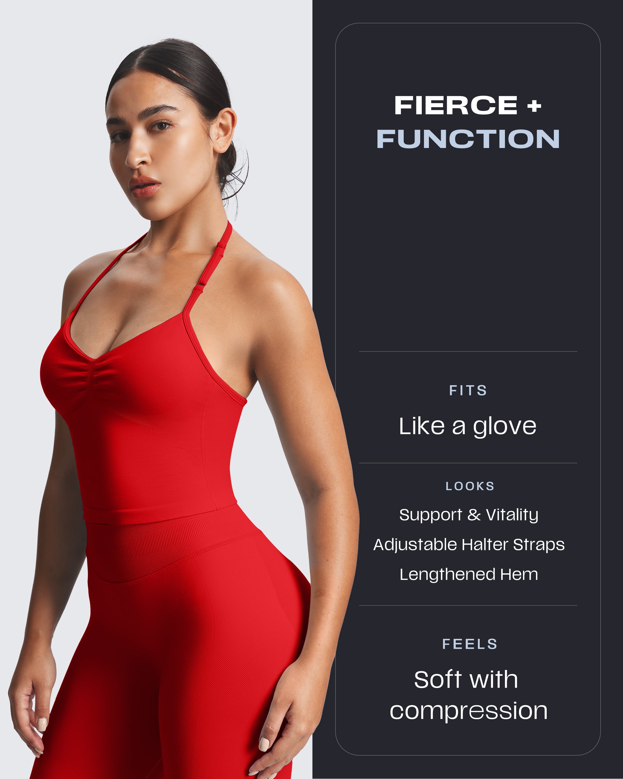 Aoxjox "Impact" Seamless Halter