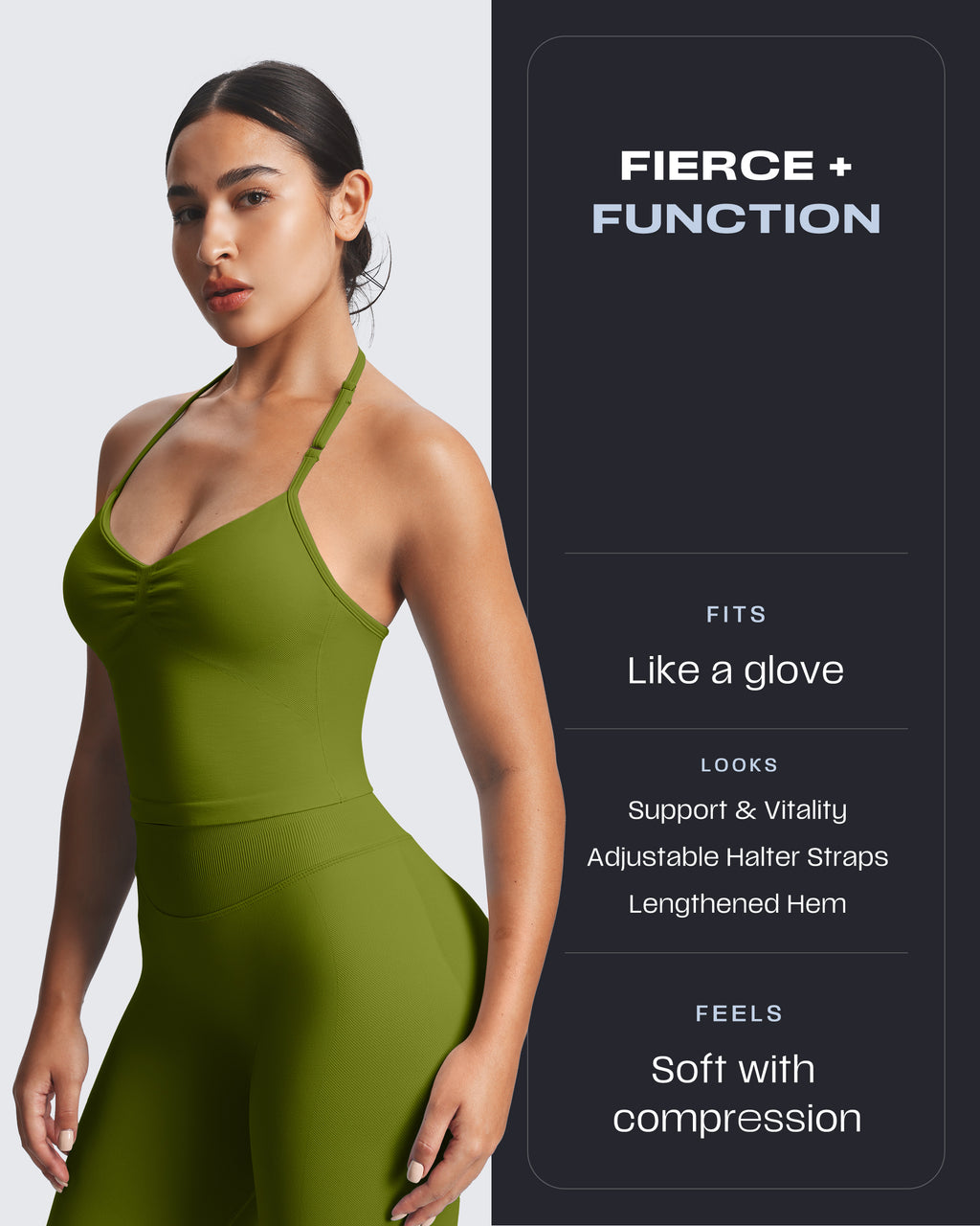 Aoxjox "Impact" Seamless Halter