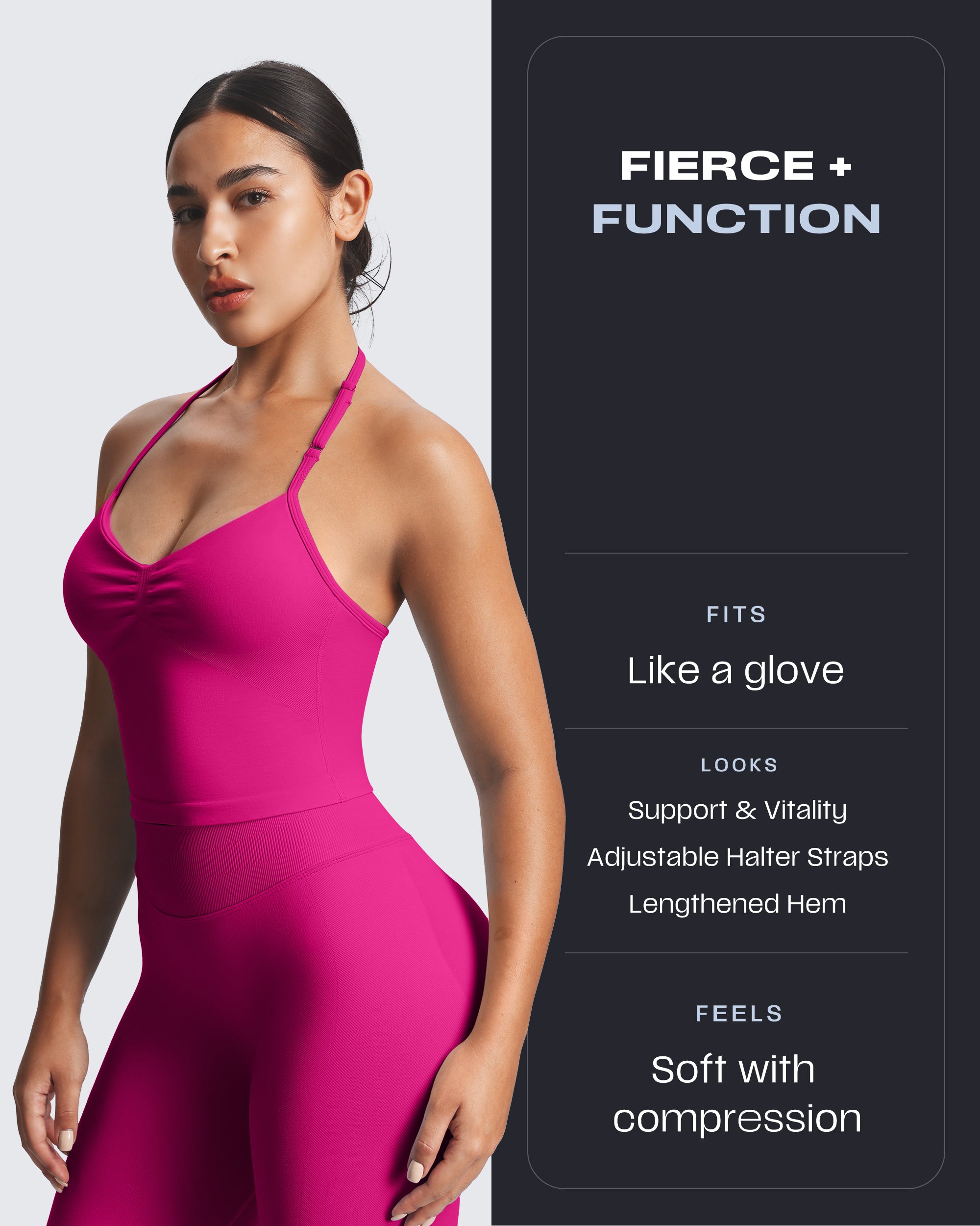 Aoxjox "Impact" Seamless Halter