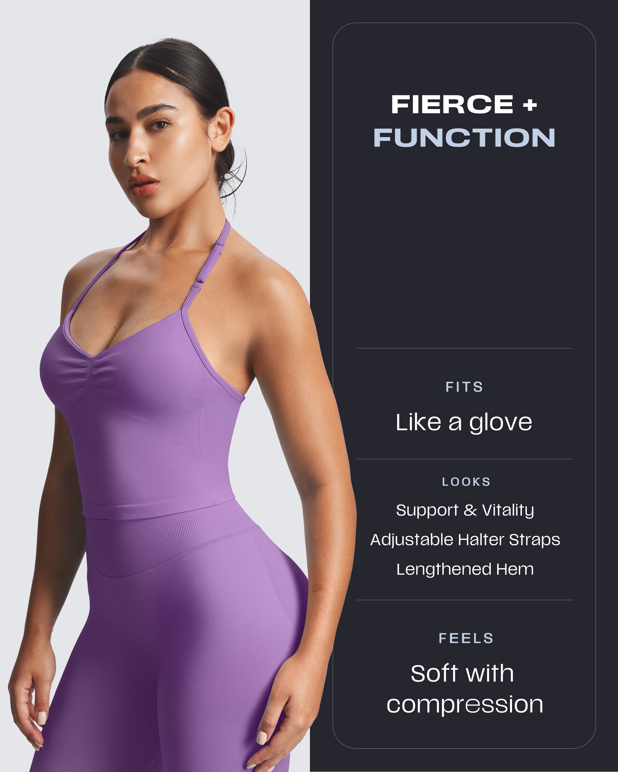 Aoxjox "Impact" Seamless Halter
