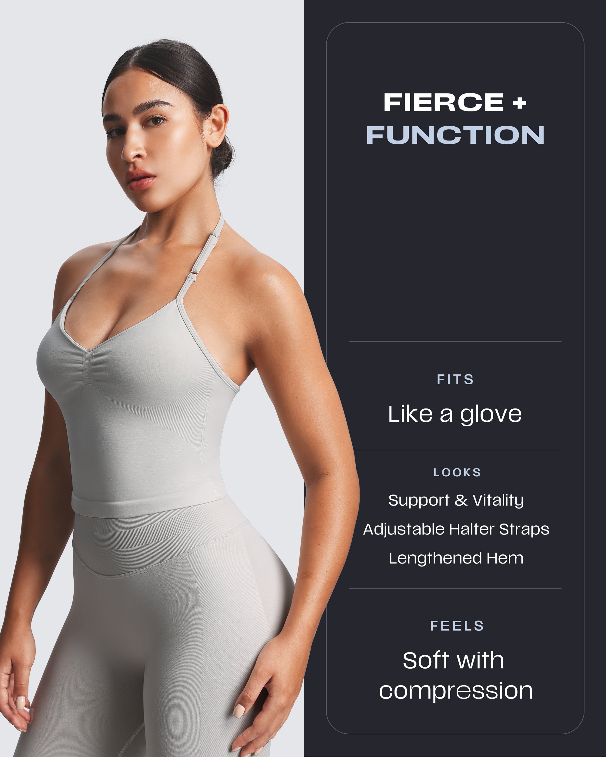 Aoxjox "Impact" Seamless Halter