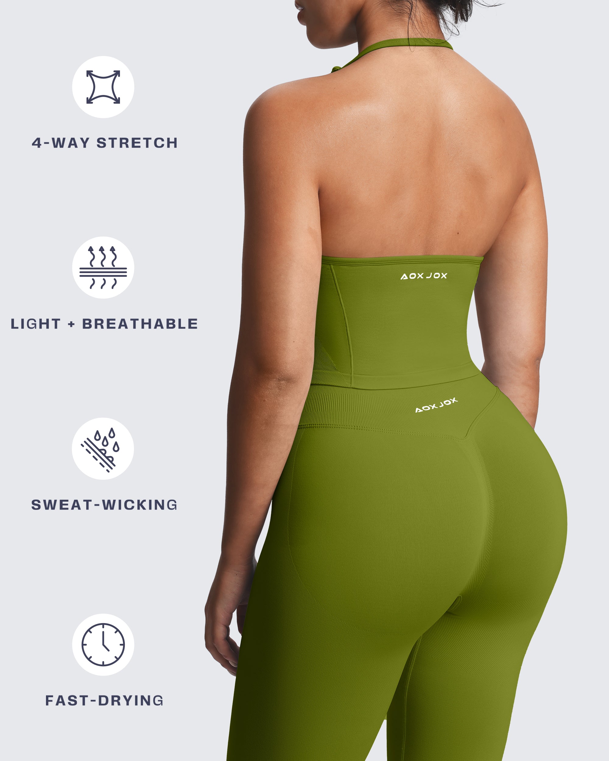 Aoxjox "Impact" Seamless Halter