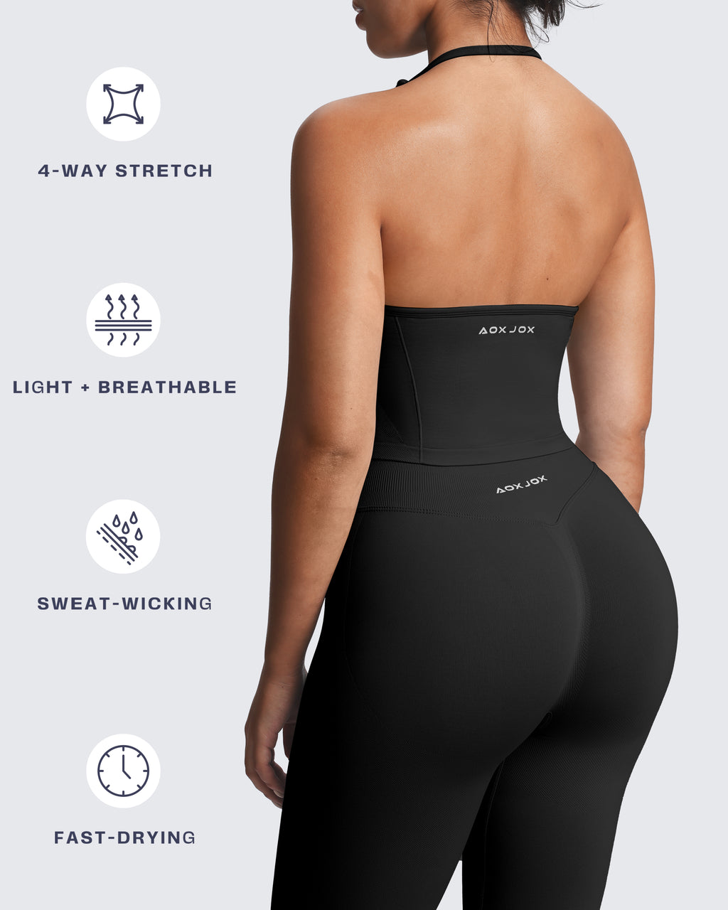 Aoxjox "Impact" Seamless Halter