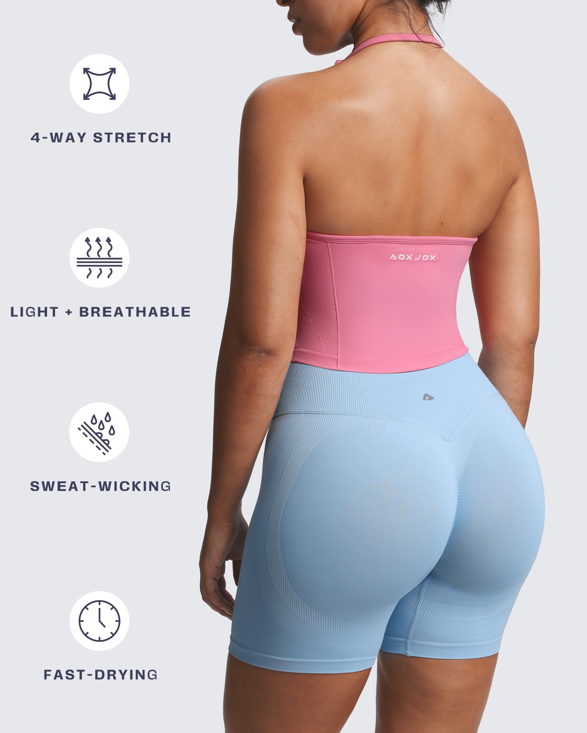 Aoxjox "Impact" Seamless Halter