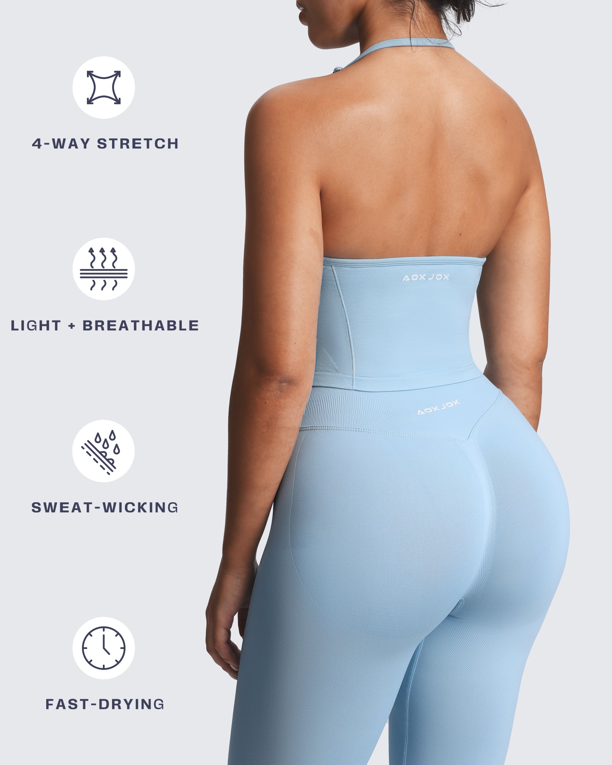 Aoxjox "Impact" Seamless Halter