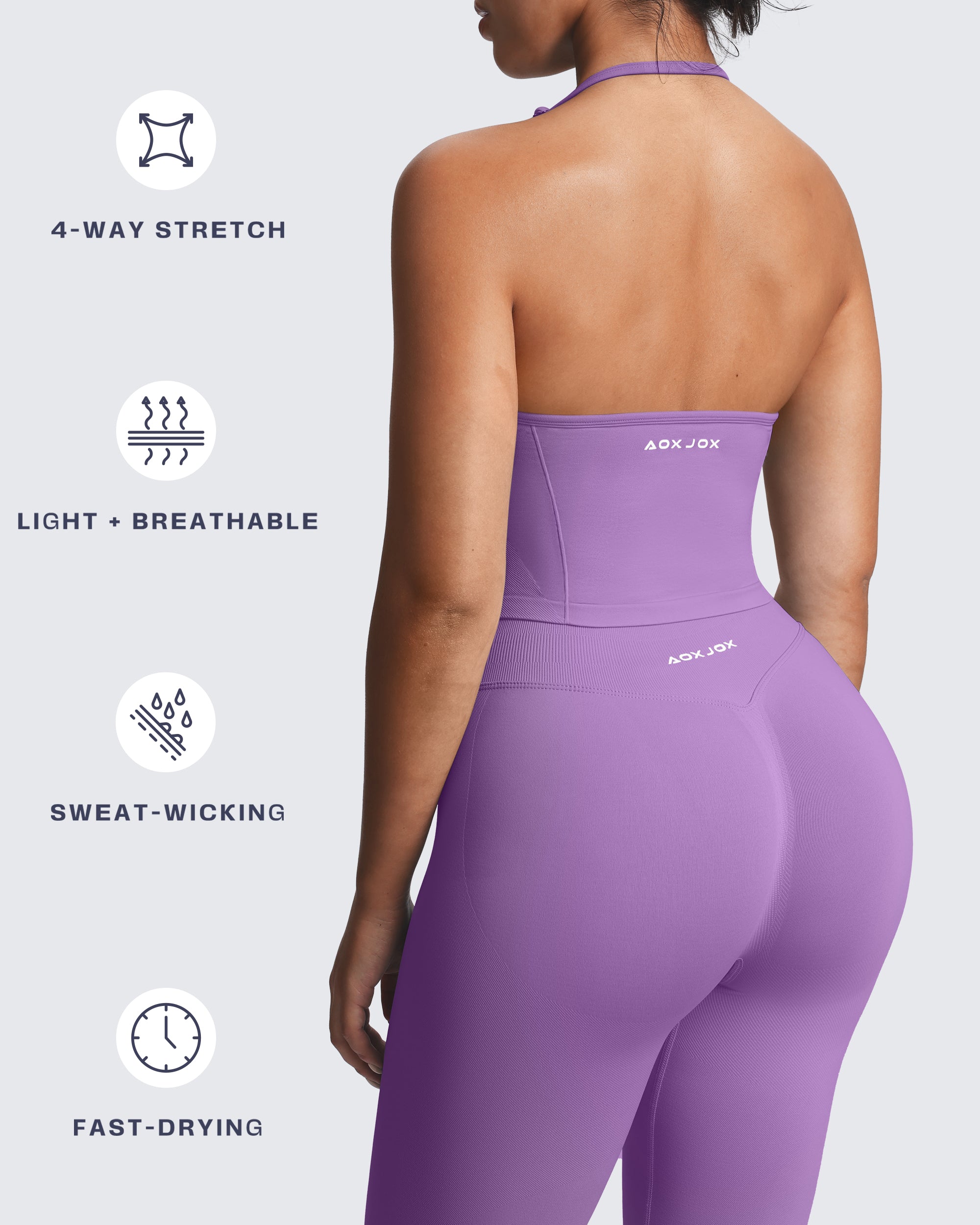 Aoxjox "Impact" Seamless Halter