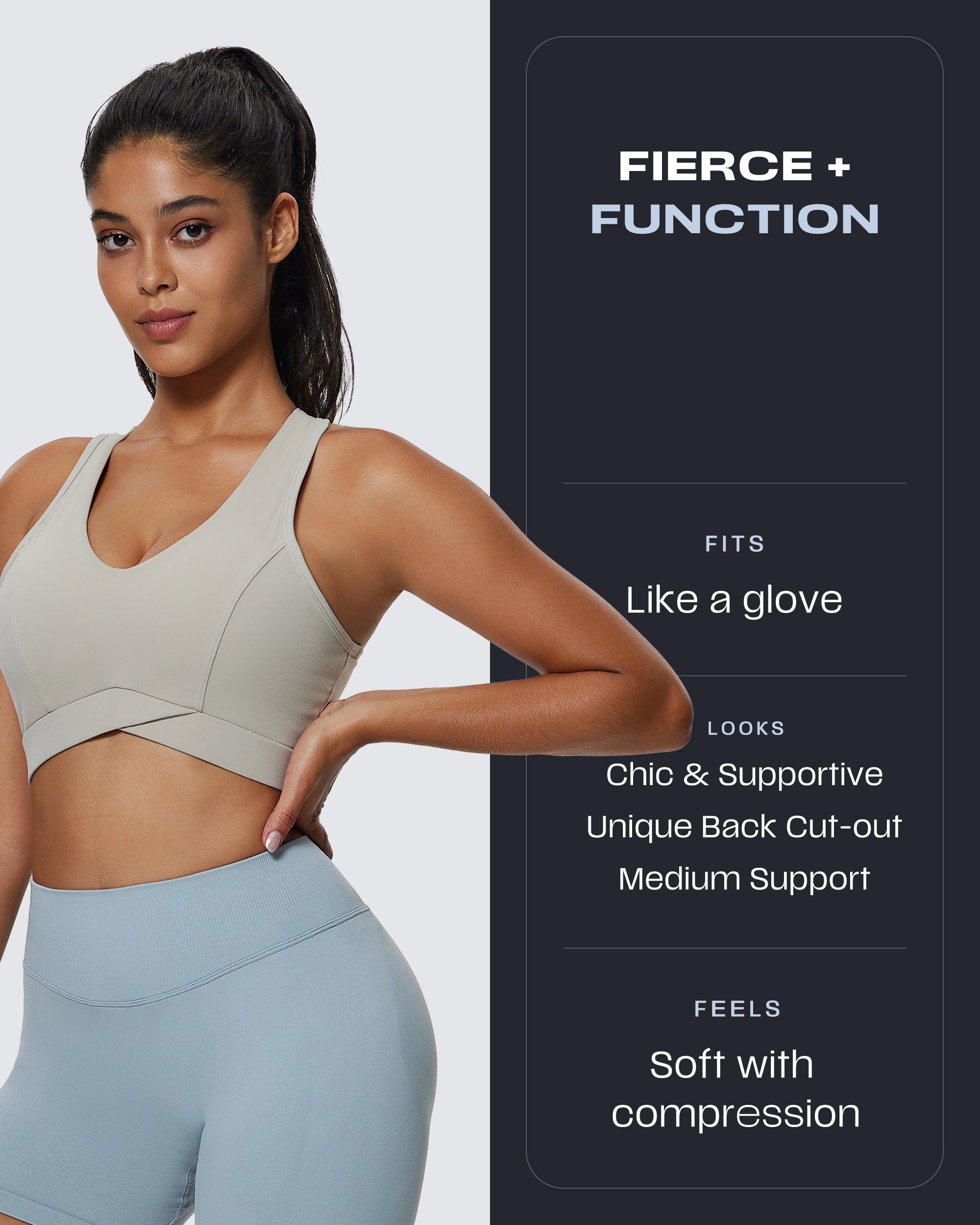 Aoxjox "Vivie" Sports Bra