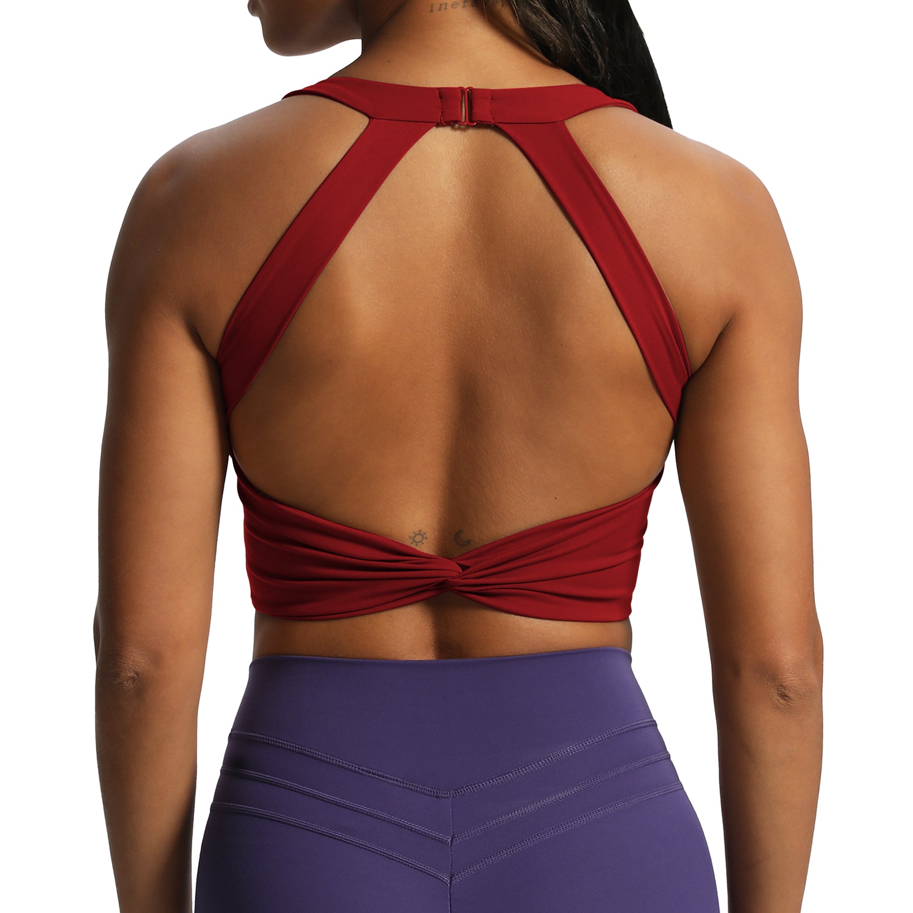 Aoxjox "Lola" Longline Twist Open Back